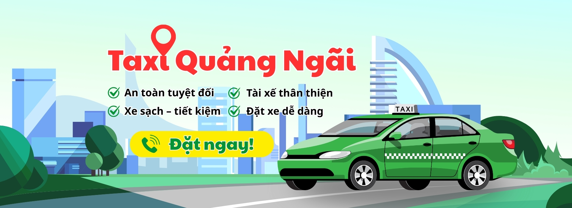 taxi quảng ngãi Taxi Mai Linh Quảng Ngãi