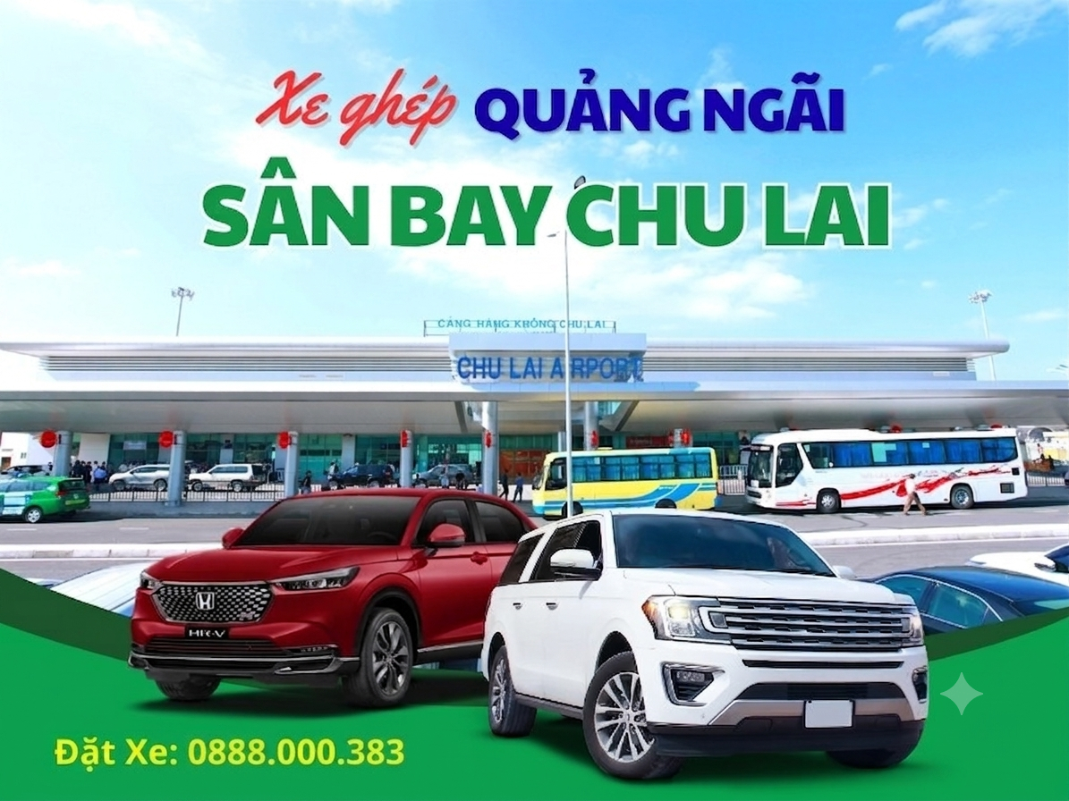 xe ghép Quảng Ngãi đi Đà Nẵng